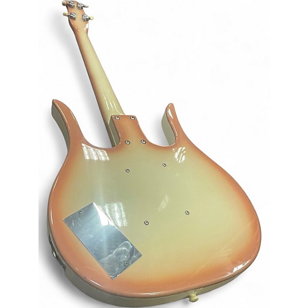 Used Danelectro Longhorn Bass 1st Korean Re-issue Copper Burst Electric Bass Guitar