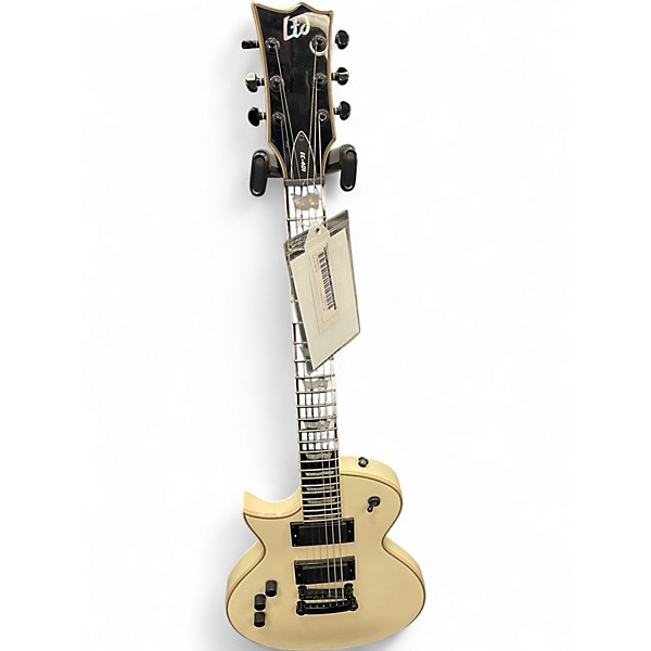 Used ESP LTD EC401 Left Handed Snow White Electric Guitar