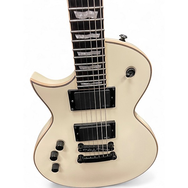 Used ESP LTD EC401 Left Handed Snow White Electric Guitar