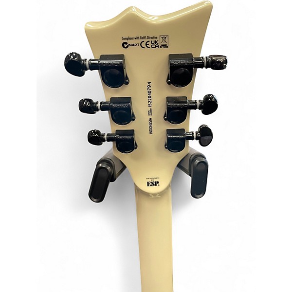 Used ESP LTD EC401 Left Handed Snow White Electric Guitar