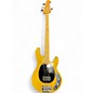 Used Sterling by Music Man StingRay Ray24 Butterscotch Electric Bass Guitar thumbnail