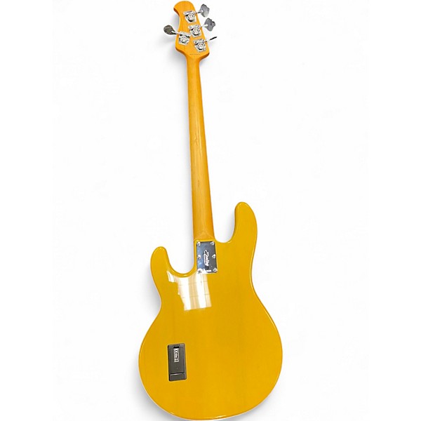 Used Sterling by Music Man StingRay Ray24 Butterscotch Electric Bass Guitar