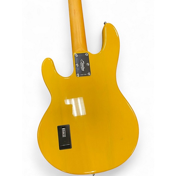 Used Sterling by Music Man StingRay Ray24 Butterscotch Electric Bass Guitar
