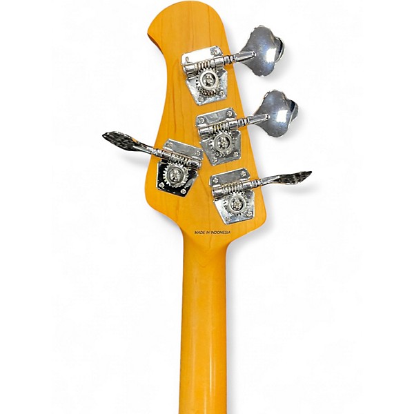 Used Sterling by Music Man StingRay Ray24 Butterscotch Electric Bass Guitar