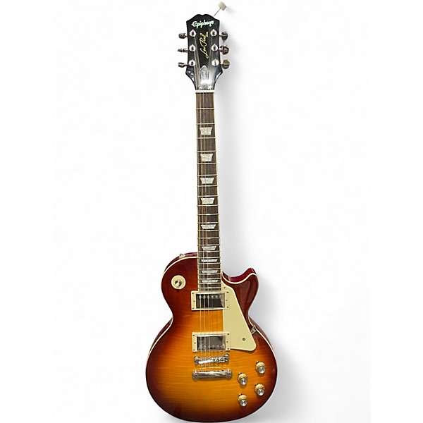 Used Epiphone '60s Les Paul Standard Ice Tea Burst Solid Body Electric Guitar