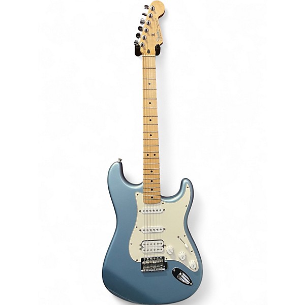 Used Fender Standard Stratocaster HSS Blue Agave Solid Body Electric Guitar