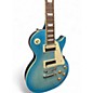 Used Epiphone Les Paul Traditional Pro IV Blue Burst Solid Body Electric Guitar