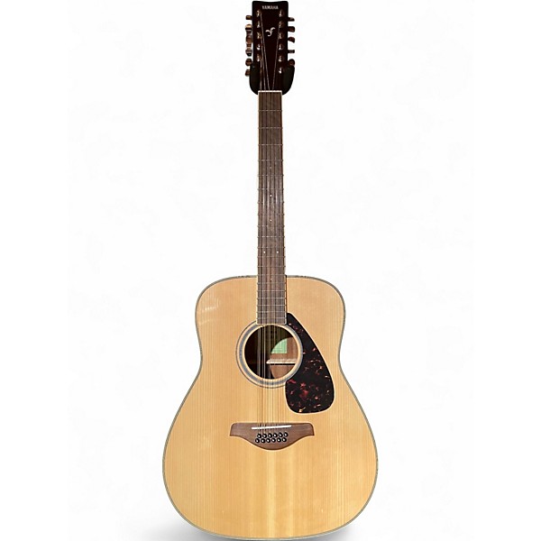 Used Yamaha FG82012 Natural 12 String Acoustic Guitar