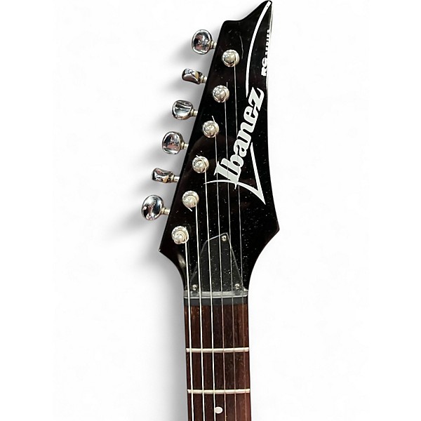 Used Ibanez RG120 Black Solid Body Electric Guitar