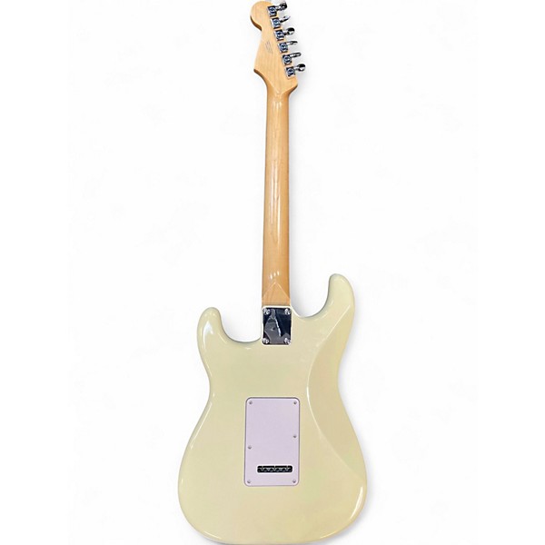 Used Fender Standard Stratocaster Olympic White Solid Body Electric Guitar