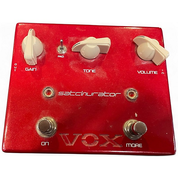 Used VOX JSDS Joe Satriani Satchurator Distortion Effect Pedal