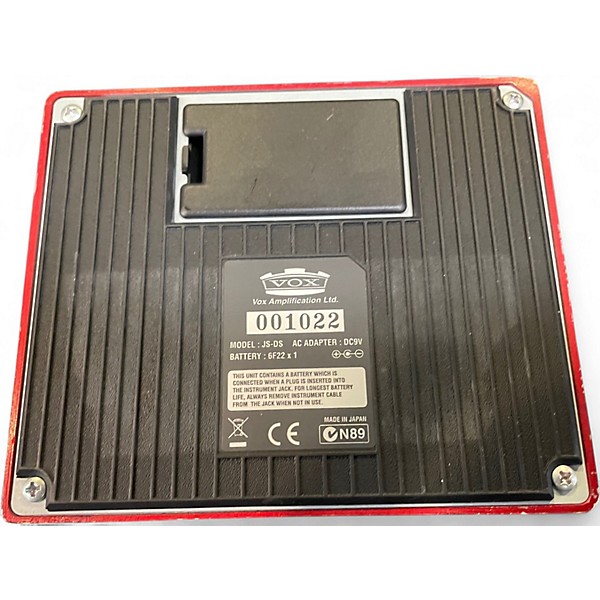 Used VOX JSDS Joe Satriani Satchurator Distortion Effect Pedal