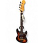 Used 1970s Ventura Double Cutaway Sunburst Electric Bass Guitar thumbnail