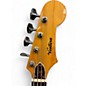 Used 1970s Ventura Double Cutaway Sunburst Electric Bass Guitar