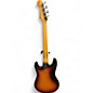 Used 1970s Ventura Double Cutaway Sunburst Electric Bass Guitar