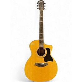 Used 2022 Taylor 214CE Plus Natural Acoustic Electric Guitar