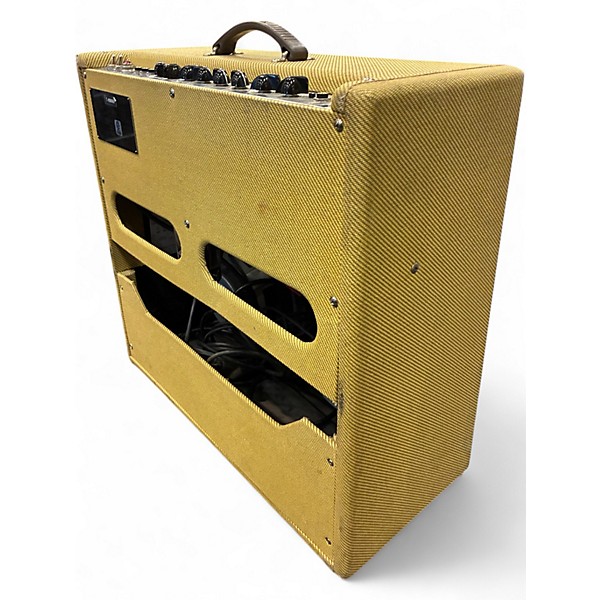 Used Fender Blues Deville 60W 4x10 Tweed Tube Guitar Combo Amp