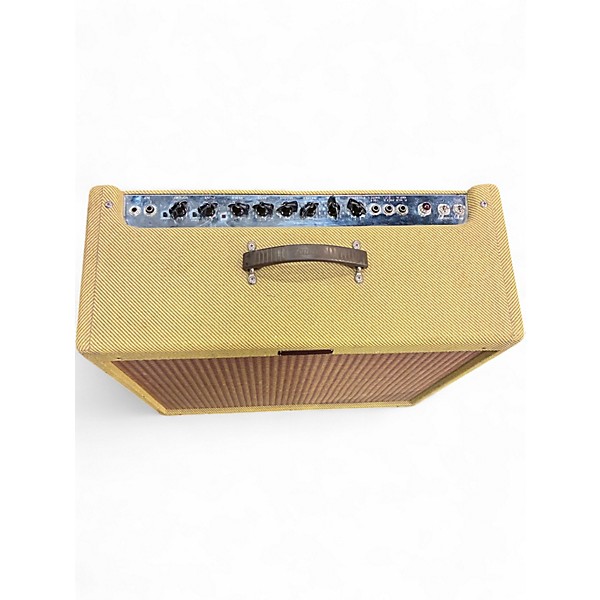 Used Fender Blues Deville 60W 4x10 Tweed Tube Guitar Combo Amp