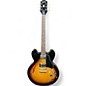 Used Epiphone ES335 2 Color Sunburst Hollow Body Electric Guitar thumbnail