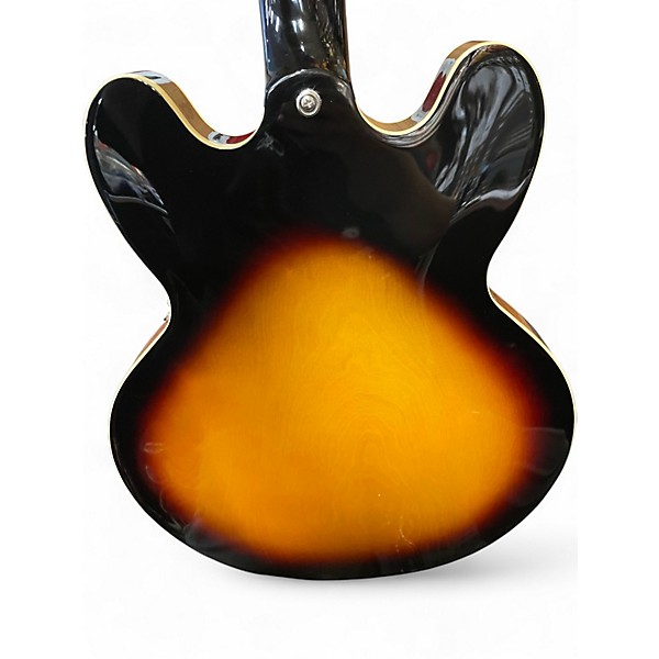 Used Epiphone ES335 2 Color Sunburst Hollow Body Electric Guitar
