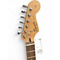 Used Squier Standard Stratocaster Black Solid Body Electric Guitar