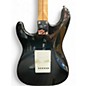 Used Squier Standard Stratocaster Black Solid Body Electric Guitar