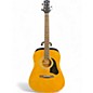 Used Silvertone D09 Natural Acoustic Guitar thumbnail
