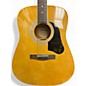 Used Silvertone D09 Natural Acoustic Guitar
