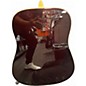 Used Silvertone D09 Natural Acoustic Guitar