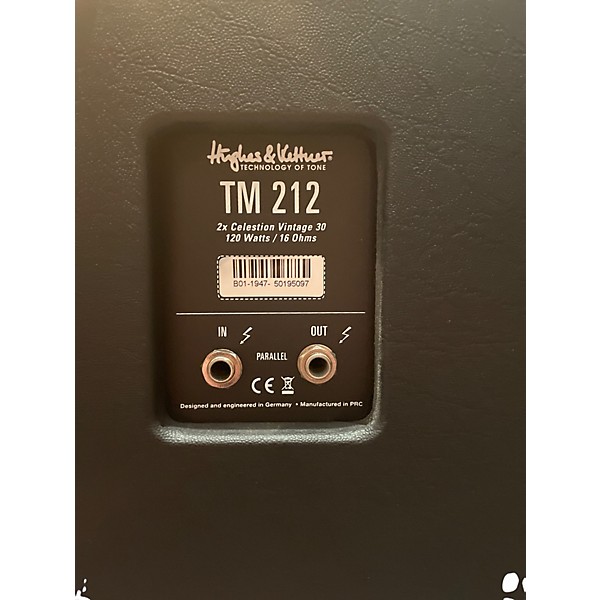 Used 2019 Hughes & Kettner TM212 2x12 Guitar Cabinet