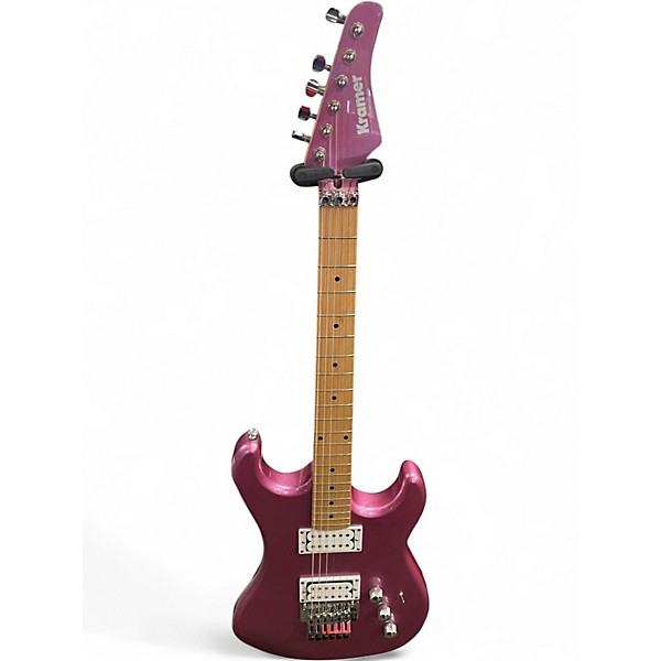 Used Kramer Pacer Classic Purple Passion Metallic Solid Body Electric Guitar