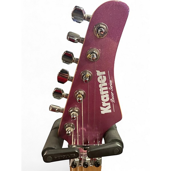 Used Kramer Pacer Classic Purple Passion Metallic Solid Body Electric Guitar