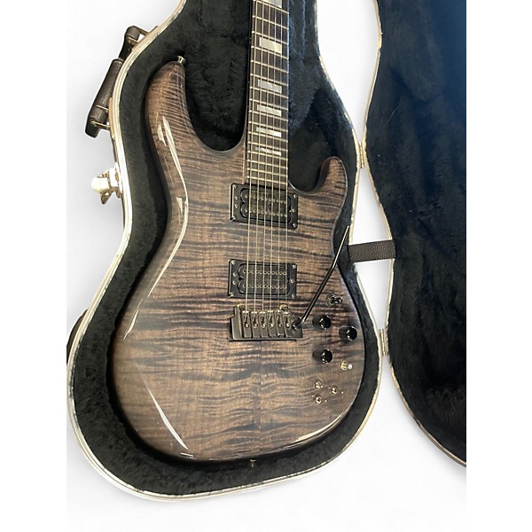 Used Carvin DC400 Trans Black Solid Body Electric Guitar