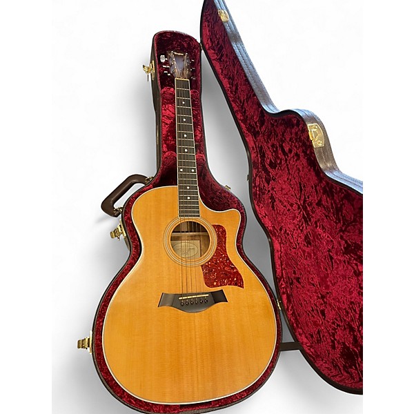 Used Taylor 414CE Natural Acoustic Electric Guitar