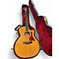 Used Taylor 414CE Natural Acoustic Electric Guitar thumbnail