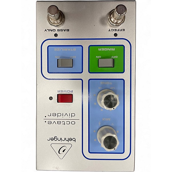 Used Behringer OCTAVE DIVIDER Effect Pedal