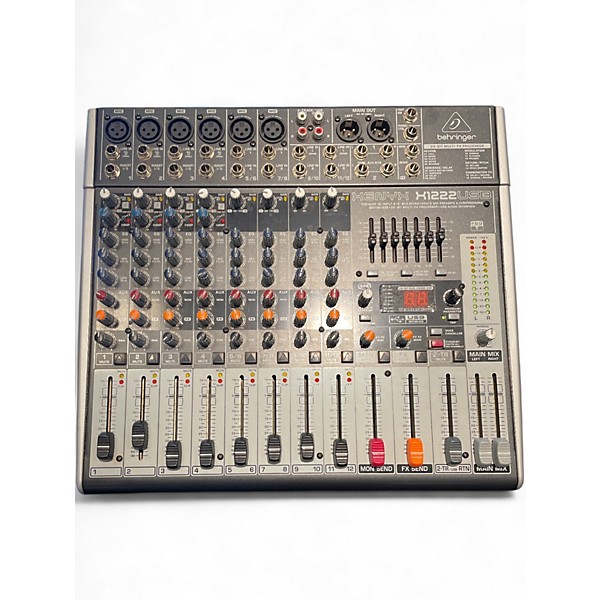 Used Behringer Xenyx X1222USB Unpowered Mixer