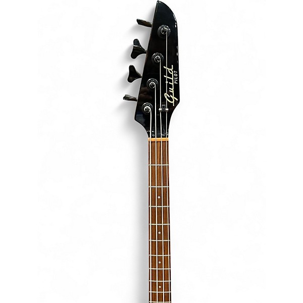 Vintage 1980s Guild Pilot Trans Gray Electric Bass Guitar