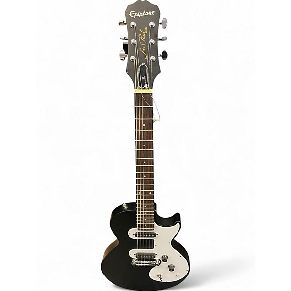 Used Epiphone Les Paul SL Black and White Solid Body Electric Guitar