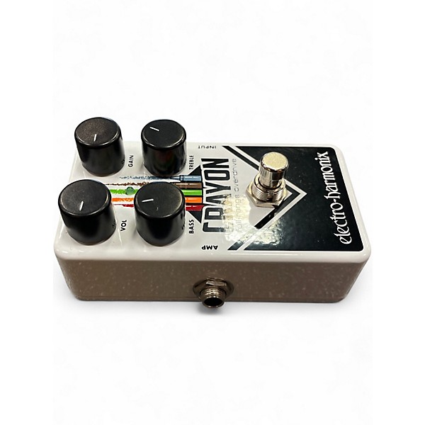 Used Electro-Harmonix Crayon Full Range Overdrive Effect Pedal