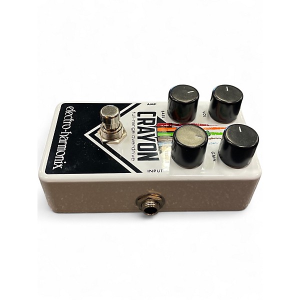 Used Electro-Harmonix Crayon Full Range Overdrive Effect Pedal
