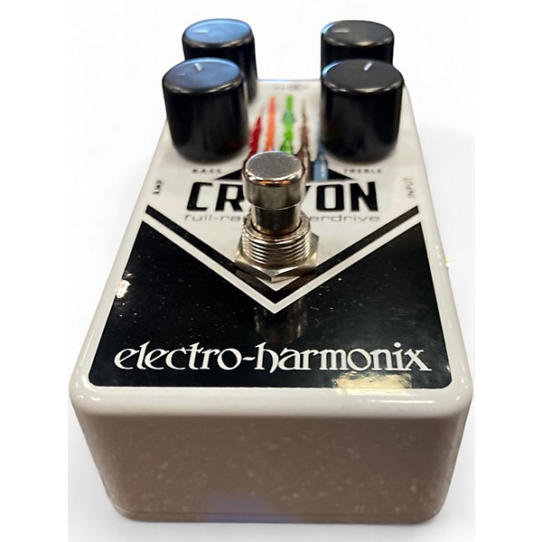 Used Electro-Harmonix Crayon Full Range Overdrive Effect Pedal