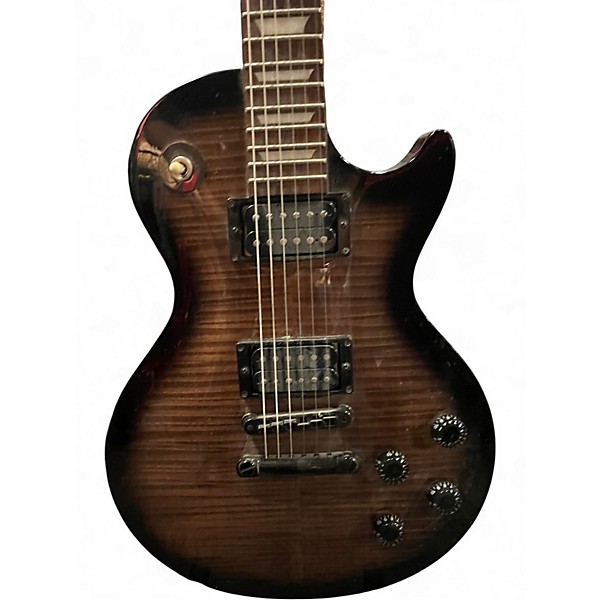Used 2008 Burny Super Grade Les Paul 2 Color Sunburst Solid Body Electric Guitar