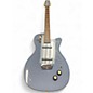 Used Danelectro 56 U-2 blue suede Solid Body Electric Guitar thumbnail