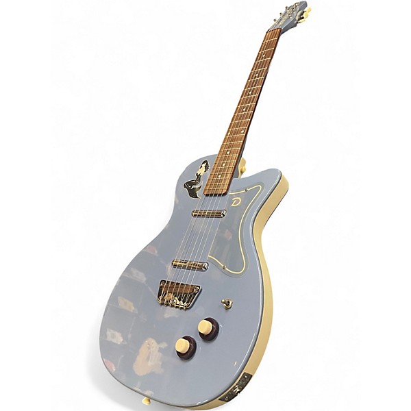 Used Danelectro 56 U-2 blue suede Solid Body Electric Guitar