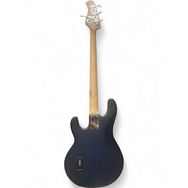 Used Sterling by Music Man Sub 4 Satin Blue Electric Bass Guitar