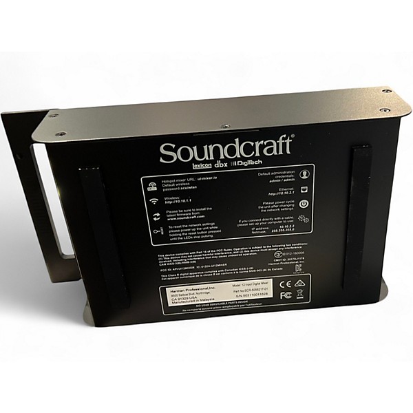 Used Soundcraft UI12 Digital Mixer