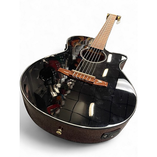 Used Ibanez AEG50N Black Classical Acoustic Guitar