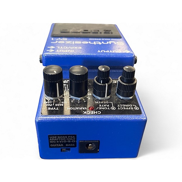 Used BOSS SY1 Synthesizer Effect Pedal