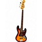 Used Fender AMERICAN VINTAGE '62  JAZZ BASS 3 Color Sunburst Electric Bass Guitar thumbnail